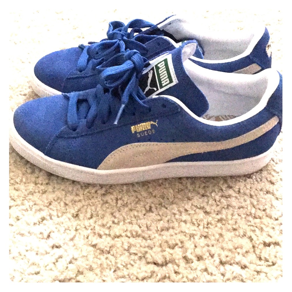 New Puma suede sneakers